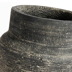 Kanji pot 22 black cement gray - Muubs