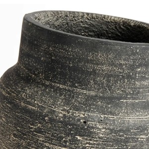 Pot Kanji 22 noir gris ciment - Muubs