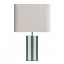 Bourbon Table lamp - H 49 cm - Lacquered wood & fabric by RED Edition