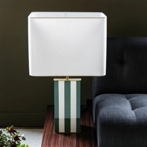 Elysée ivory jade lamp 71 cm Lacquered wood & fabric - RED Edition