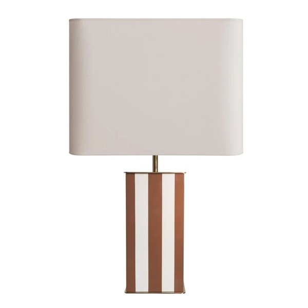 Sienne Ivory Elysée Lamp 71 cm Lacquered wood & fabric - RED Edition