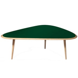 Large 50's Coffee Table green - Red Edition