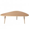 Large 50's Coffee Table peacock blue - Red Edition