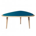 Small 50's Coffee Table S Ivory - Red Edition