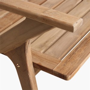 Chaise Outdoor Odin Teck X2 - Raw Materials