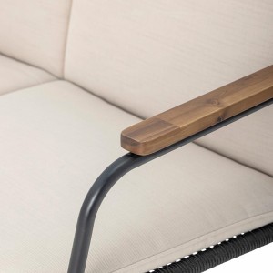 Hampton Sofa Black Metal - Bloomingville