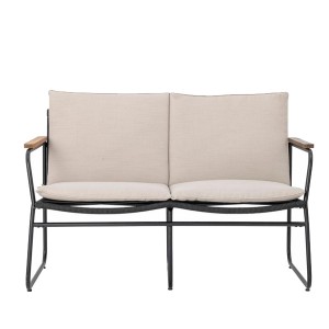 Hampton Sofa Black Metal - Bloomingville