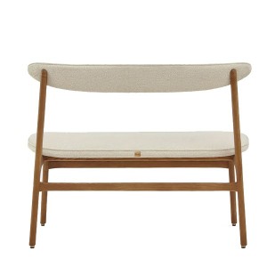 Banc frêne tissu crème - 366 Concept