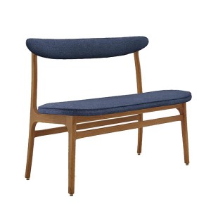 Banc frêne tissu denime- 366 Concept