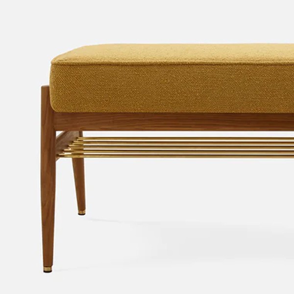 Fox curly ash mustard bench - 366 Concept