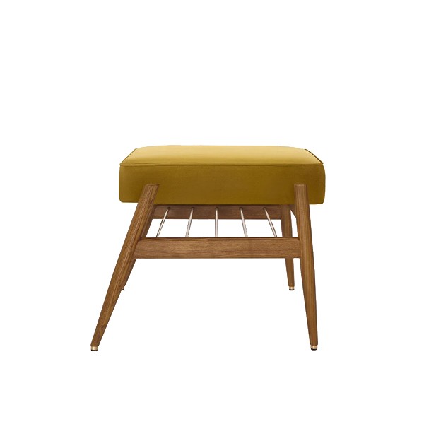 Fox Shine Velvet Mustard Sofa - 366 Concept