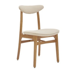 Chaise 200-190 Boucle Crème X2 - 366 Concept