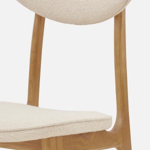 Chaise 200-190 Boucle Crème X2 - 366 Concept