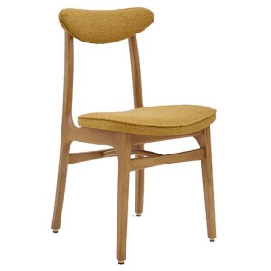 Chaise 200-190 Boucle moutarde X2 - 366 Concept