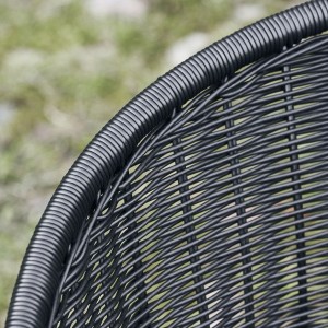 Fauteuil Hapur métal Noir - House Doctor