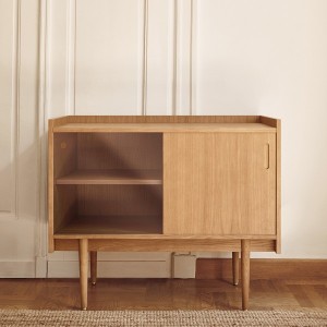 Petite Enfilade 1050 chêne et verre - 366 Concept