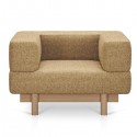 Fauteuil alchimiste beige - EMKO