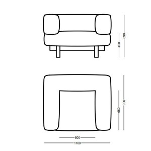 Blue light alchemist armchair - EMKO