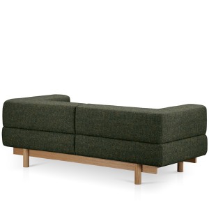 Alchemist Sofa 2 places green forest - EMKO