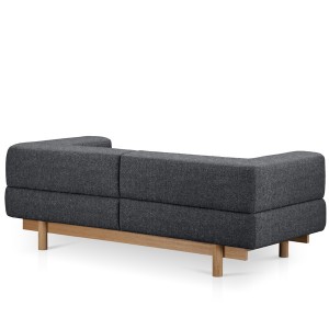 Alchemist Sofa 2 places grey dark - EMKO