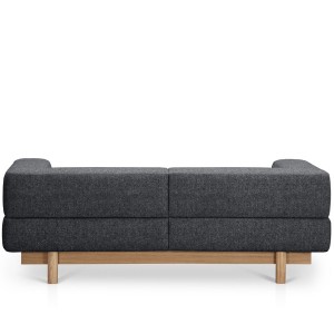 Alchemist Sofa 2 places grey dark - EMKO