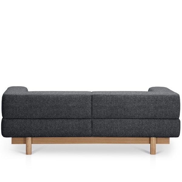 Alchemist Sofa 2-seater dark gray - EMKO