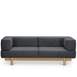 Alchemist Sofa 2-seater dark gray - EMKO
