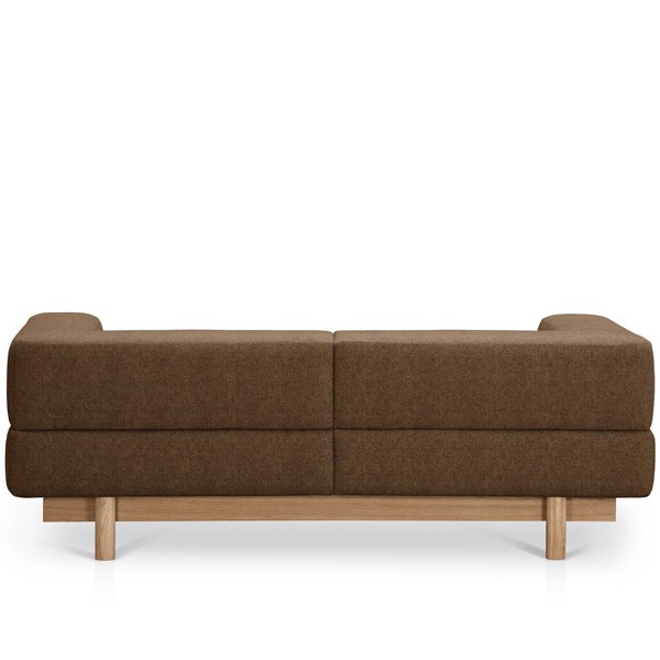 Alchemist Sofa 2 places brown - EMKO