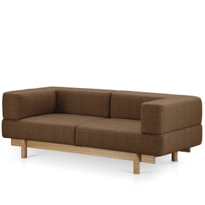 Alchemist Sofa 2 places brown - EMKO