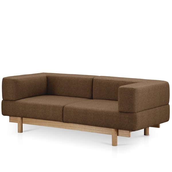 Alchemist Sofa 2 places brown - EMKO