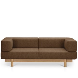 Alchemist Sofa 2 places brown - EMKO