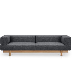 Alchemist Sofa 3 seater dark gray - EMKO