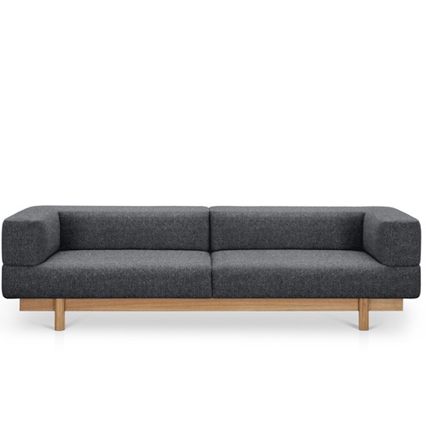 Alchemist Sofa 3 seater dark gray - EMKO