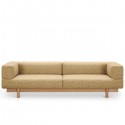 Alchemist Sofa 3 seater dark gray - EMKO