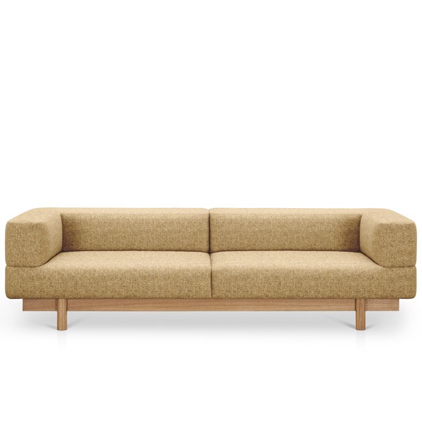 Alchemist Sofa 3 seater sand - EMKO