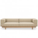 Alchemist Sofa 3 seater brown - EMKO