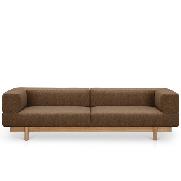 Alchemist Sofa 3 seater brown - EMKO