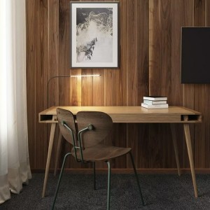 Bureau en chêne Poet - Nordic Tales chez Woodely