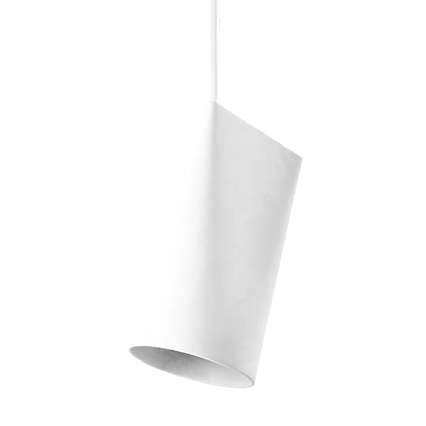 Suspension Ceramic Narrow Blanche - Moebe