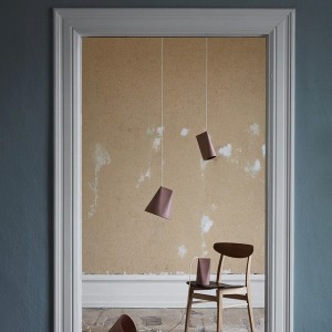 Suspension Ceramic Narrow Terracotta - Moebe