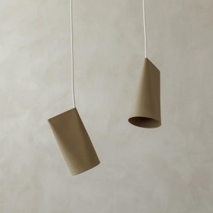 Suspension Ceramic Narrow Olive - Moebe