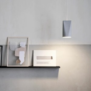Suspension Ceramic Narrow grey - Moebe