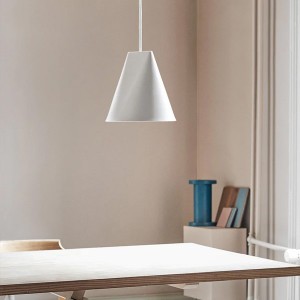 Suspension Ceramic Wide Blanche - Moebe