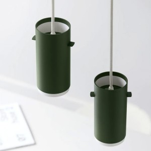 Brushed Aluminum Suspension Green S - MOEBE