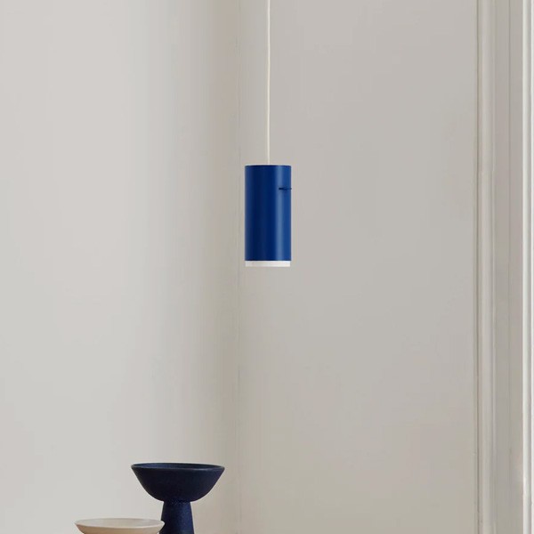 Brushed Aluminum Suspension Blue S - MOEBE