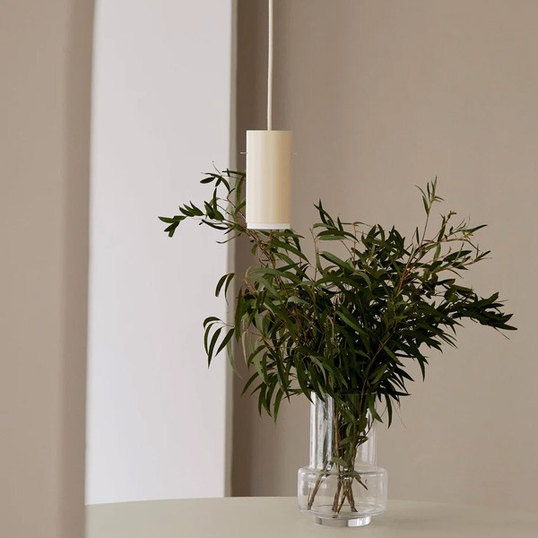 Suspension Brushed aluminum beige S - MOEBE