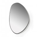 Glass and black steel mirror XL - Serax
