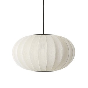 Knit-Wit 57 Oval Suspension Pearl White - Made By Hand