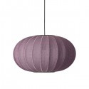 Knit-Wit 57 Oval Pendant light tweed green - Made By Hand