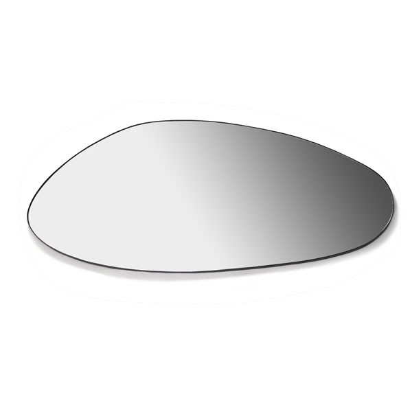 Miroir verre et acier noir XL - Serax
